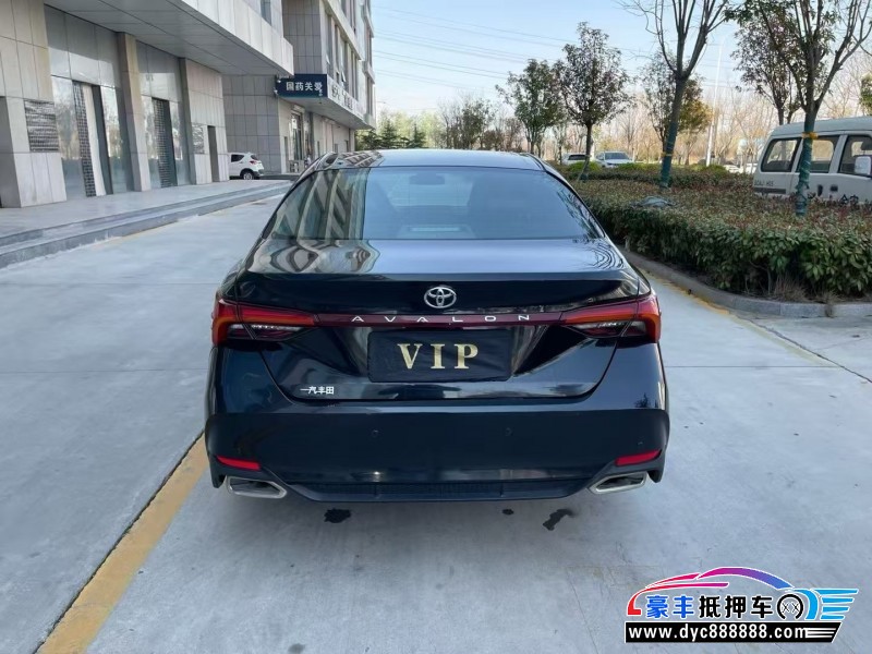 21年丰田亚洲龙轿车抵押车出售