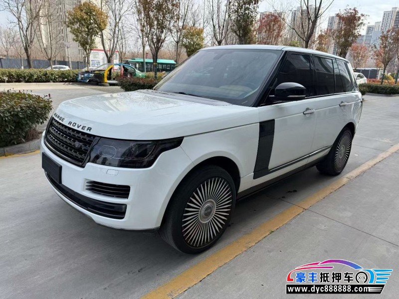 16年路虎揽胜行政轿车抵押车出售