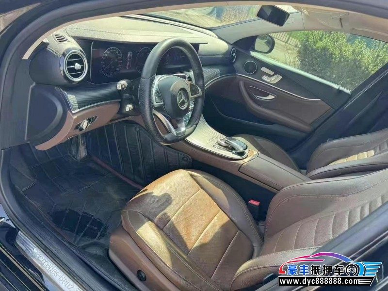 18年奔驰E轿车抵押车出售