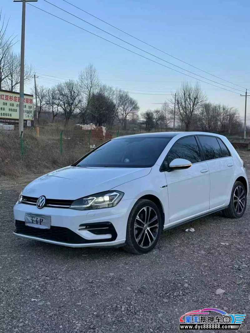 18年大众高尔夫轿车抵押车出售