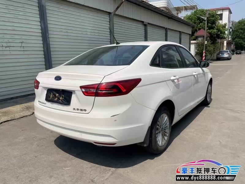 16年福特福睿斯轿车抵押车出售