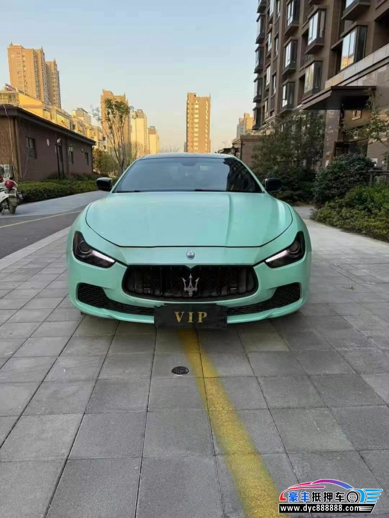 15年玛莎拉蒂Ghibli轿车抵押车出售