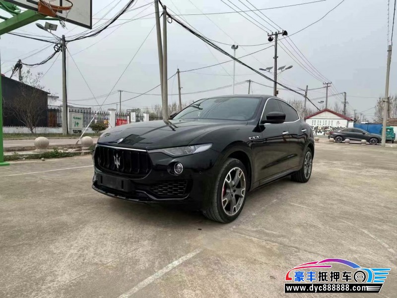 17年玛莎拉蒂莱万特轿车抵押车出售