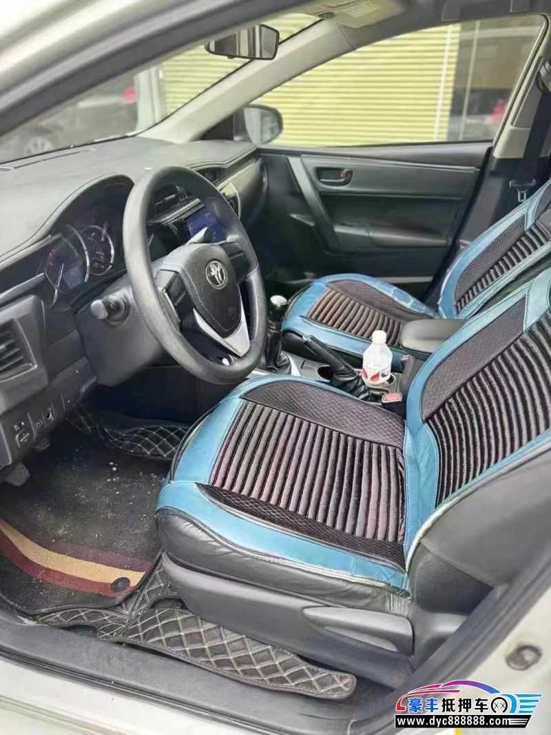 18年丰田卡罗拉轿车抵押车出售