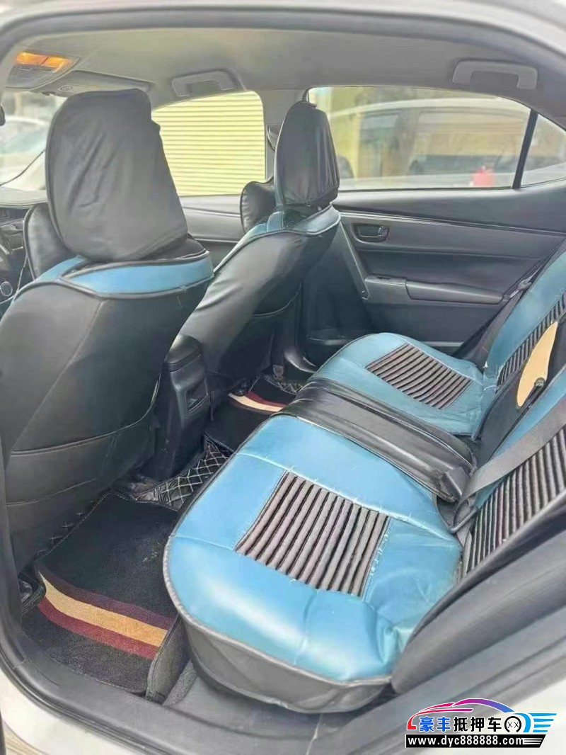 18年丰田卡罗拉轿车抵押车出售