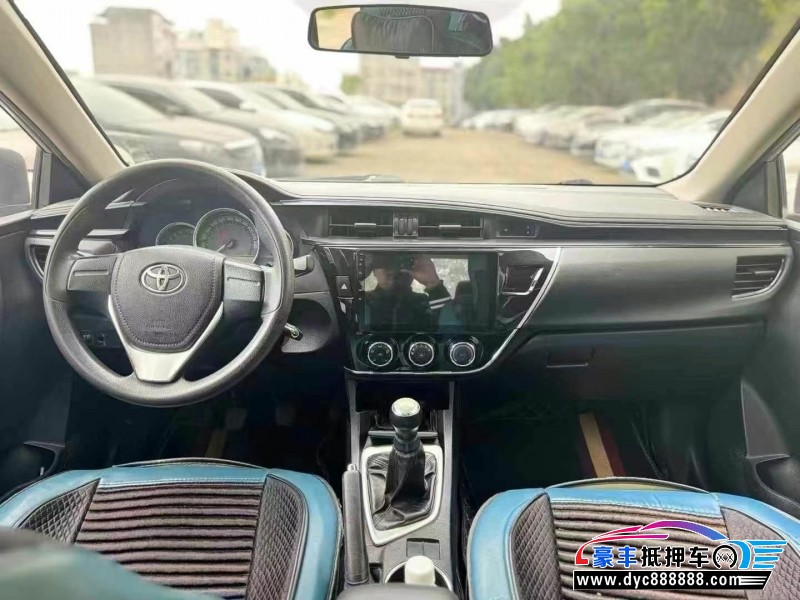 18年丰田卡罗拉轿车抵押车出售