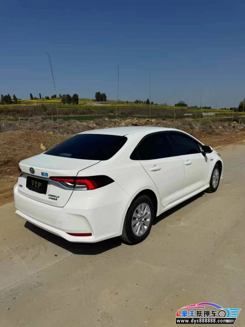 23年丰田卡罗拉轿车抵押车出售