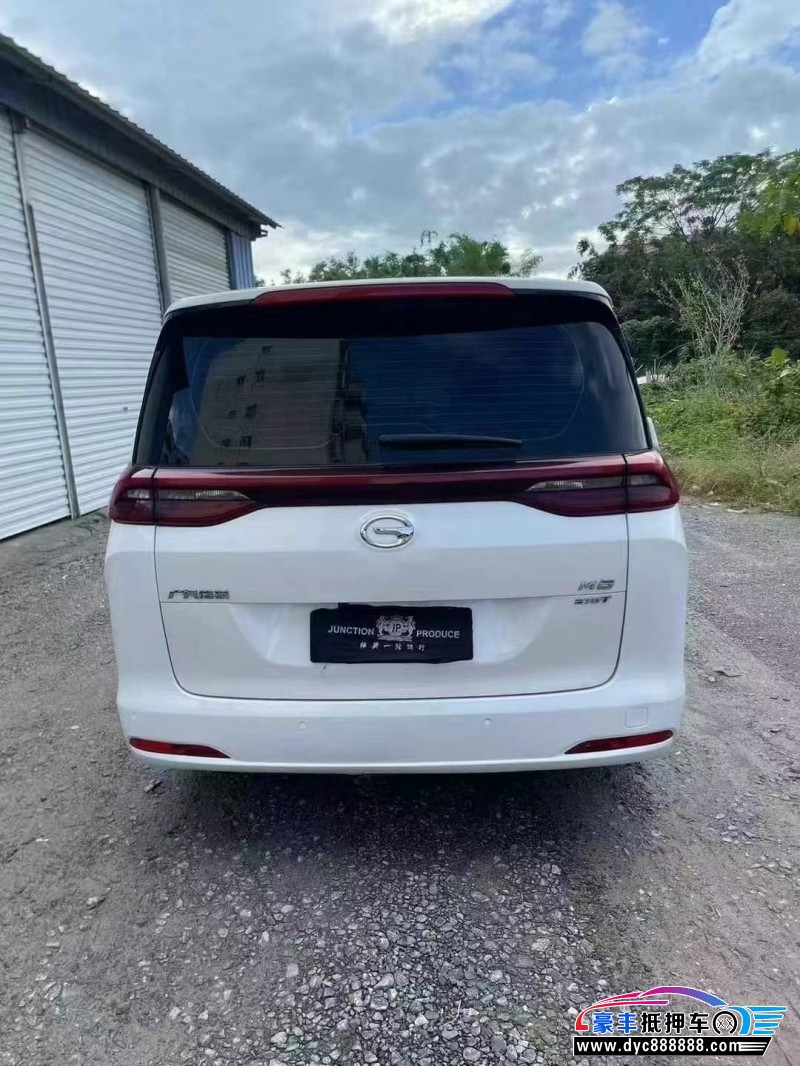 20年传祺GM6轿车抵押车出售