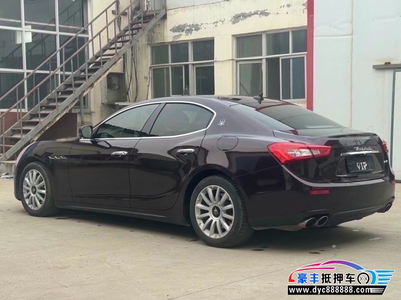 18年玛莎拉蒂Ghibli轿车抵押车出售