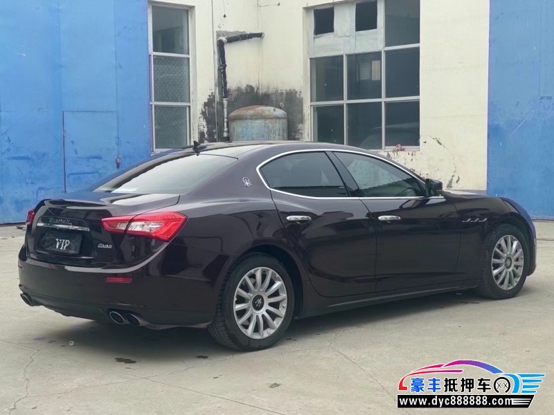 18年玛莎拉蒂Ghibli轿车抵押车出售