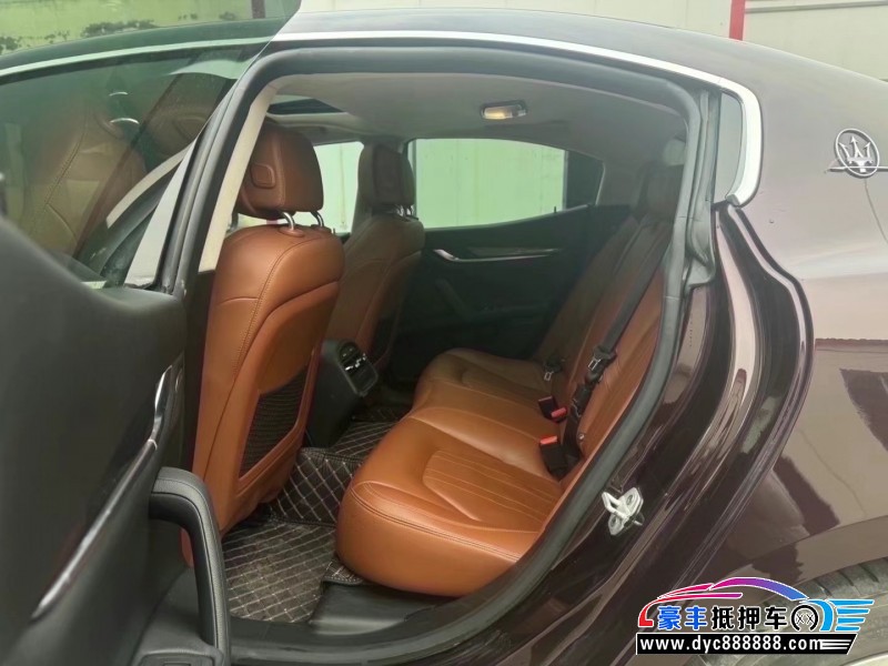 18年玛莎拉蒂Ghibli轿车抵押车出售