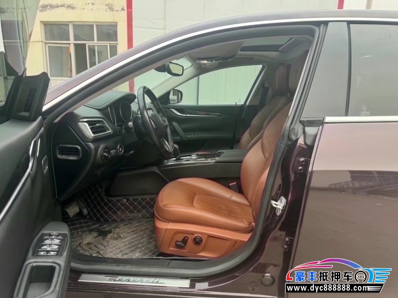 18年玛莎拉蒂Ghibli轿车抵押车出售