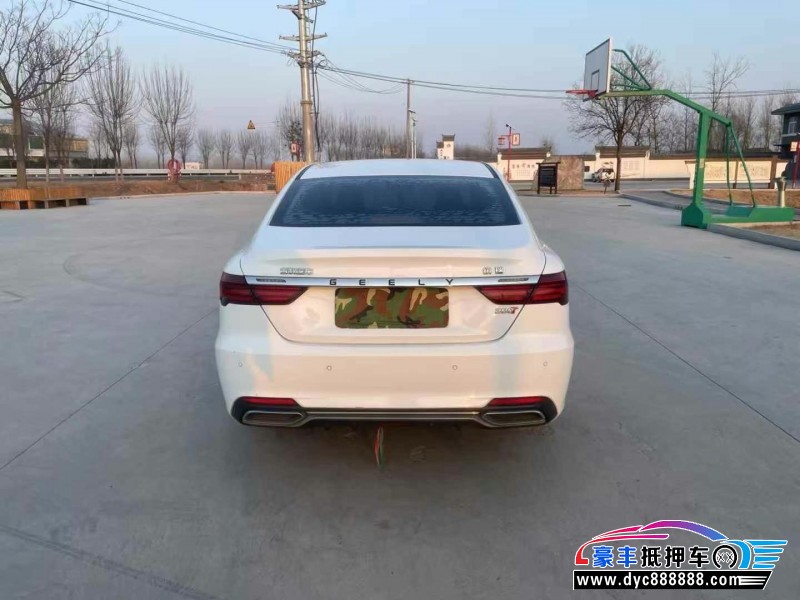 19年吉利缤瑞轿车抵押车出售