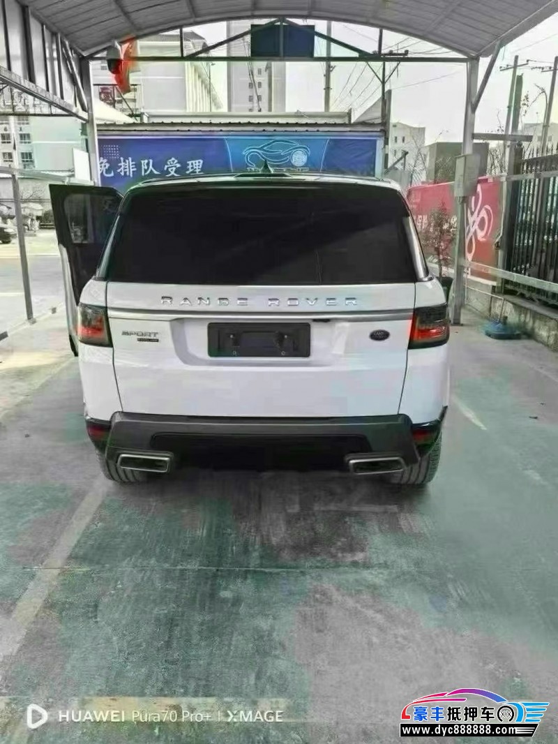 19年路虎揽胜运动轿车抵押车出售