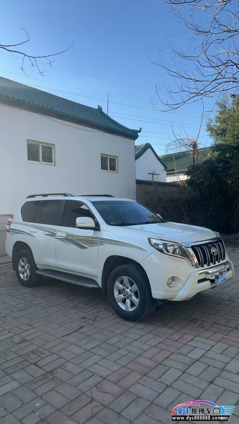 17年丰田普拉多（霸道）轿车抵押车出售