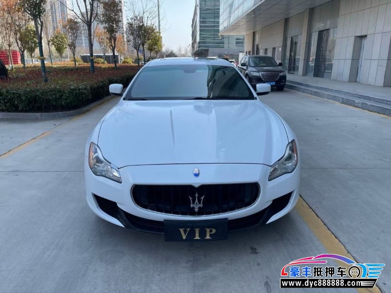 14年玛莎拉蒂总裁轿车抵押车出售