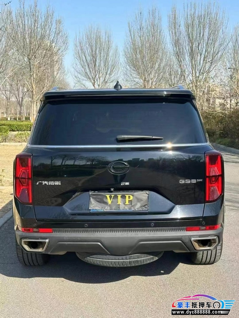22年传祺GS8轿车抵押车出售