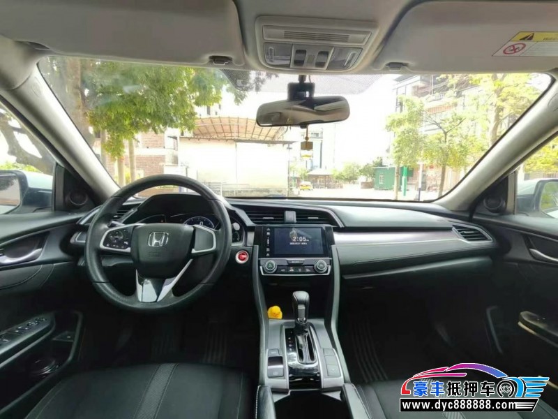 18年本田思域轿车抵押车出售