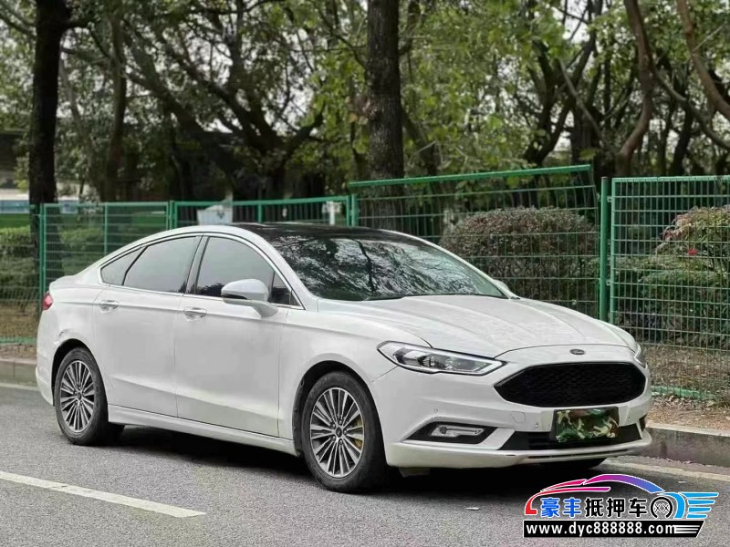 19年福特蒙迪欧轿车抵押车出售