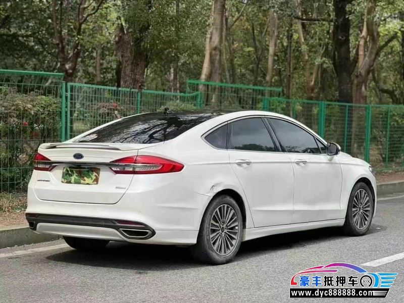 19年福特蒙迪欧轿车抵押车出售