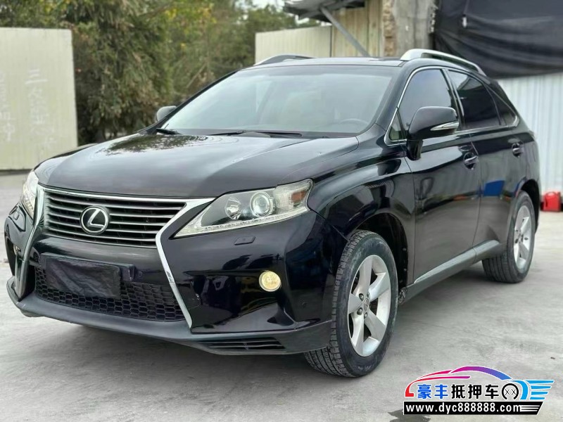 14年雷克萨斯RX轿车抵押车出售