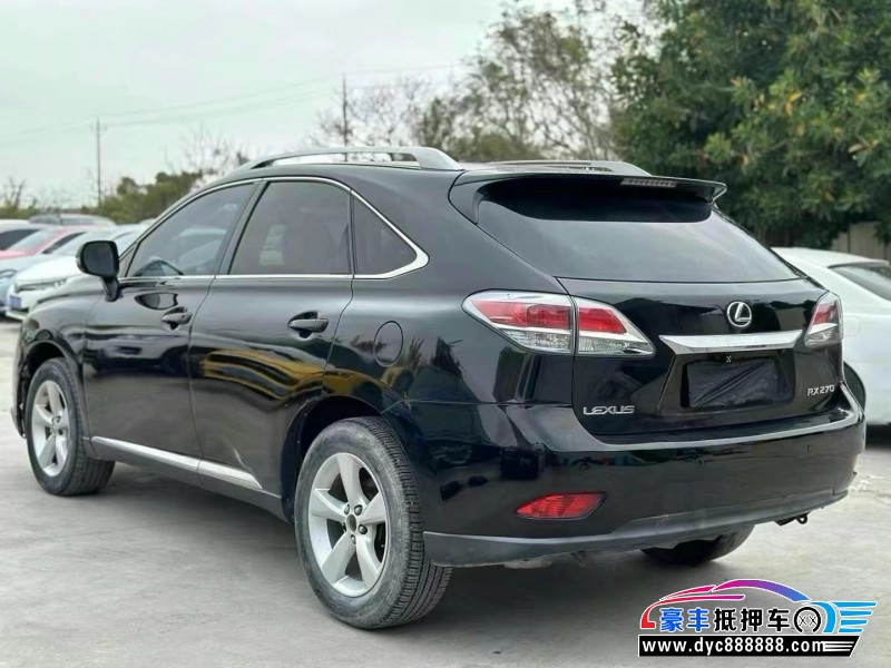 14年雷克萨斯RX轿车抵押车出售