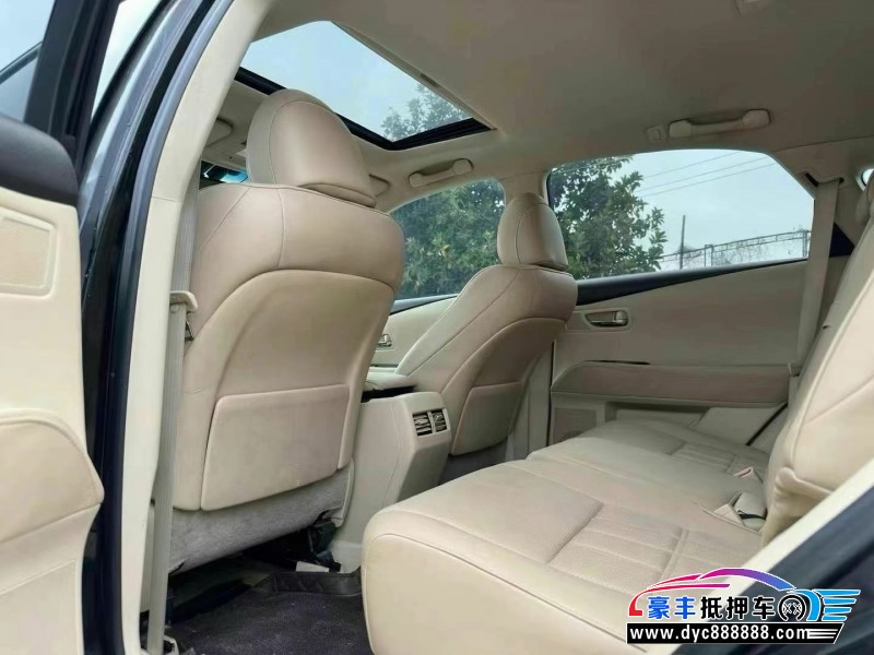 14年雷克萨斯RX轿车抵押车出售