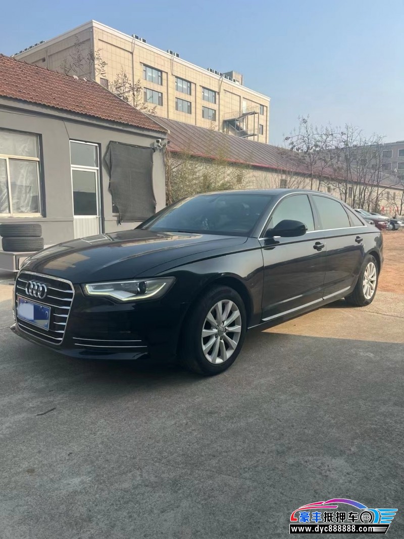 14年奥迪A6L轿车抵押车出售