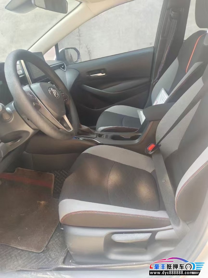 23年丰田卡罗拉轿车抵押车出售