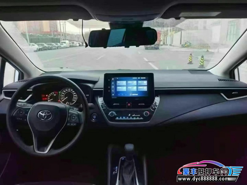 22年丰田卡罗拉轿车抵押车出售