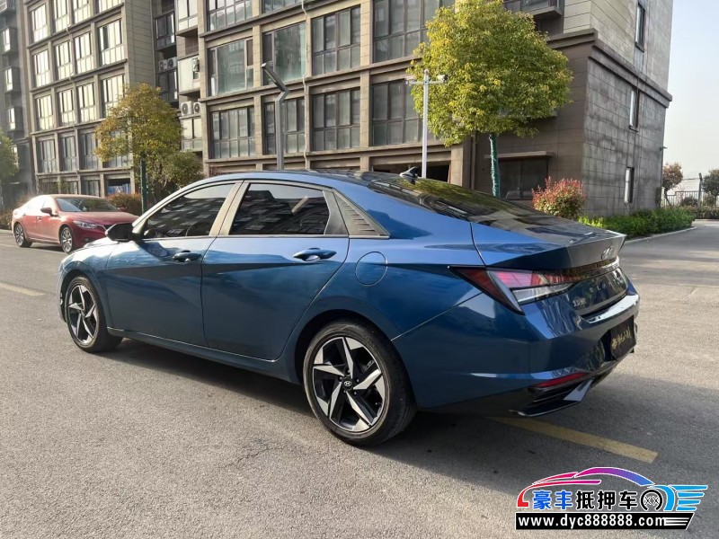 22年现代伊兰特轿车抵押车出售