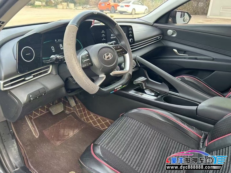 23年现代伊兰特轿车抵押车出售