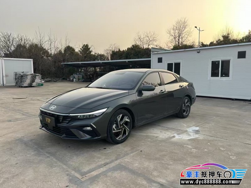 23年现代伊兰特轿车抵押车出售