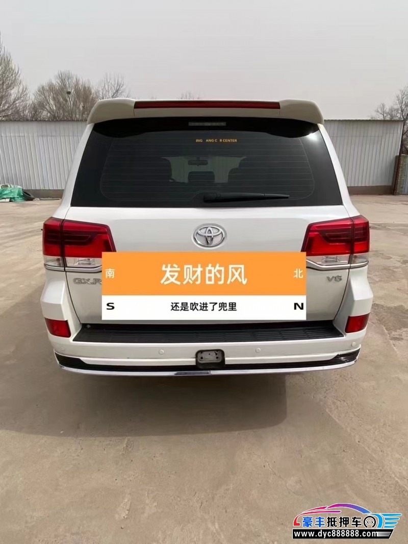 19年丰田兰德酷路泽（陆巡）轿车抵押车出售