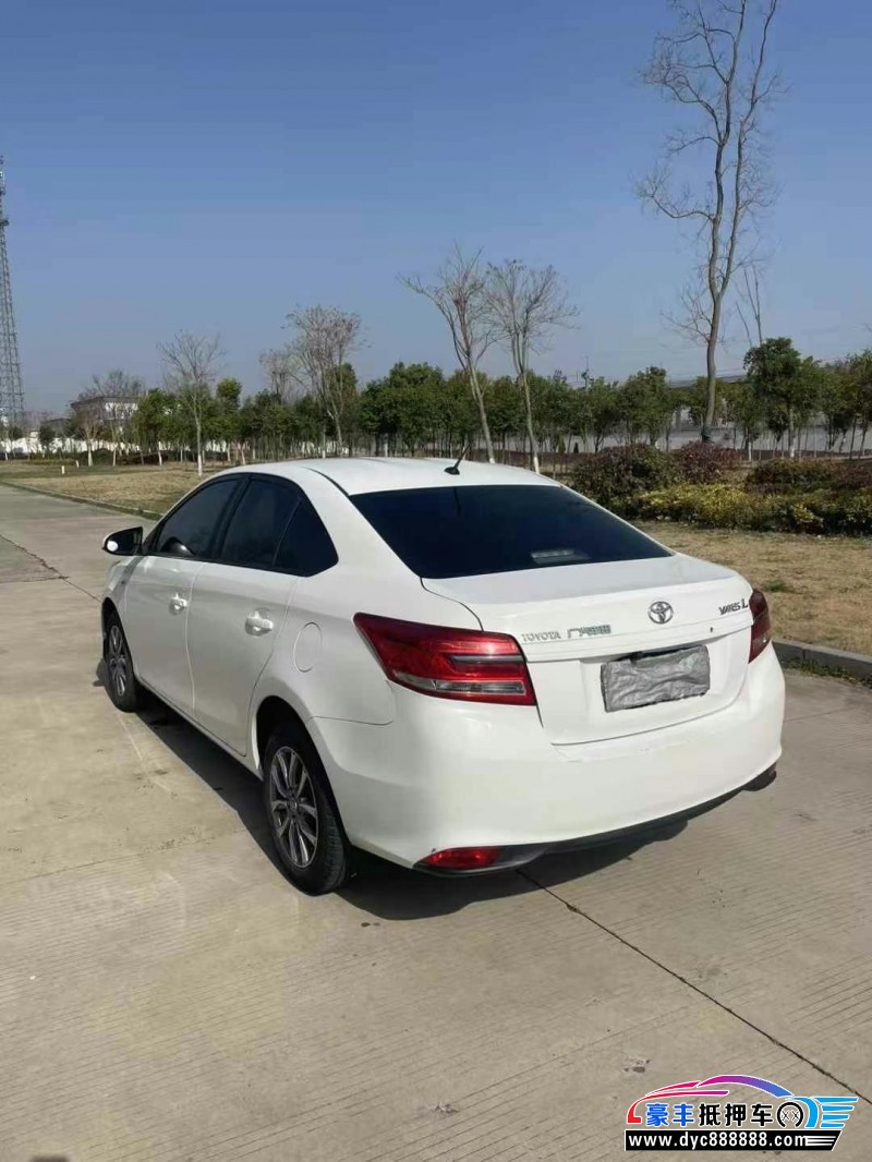 19年丰田YARiS L 致享轿车抵押车出售