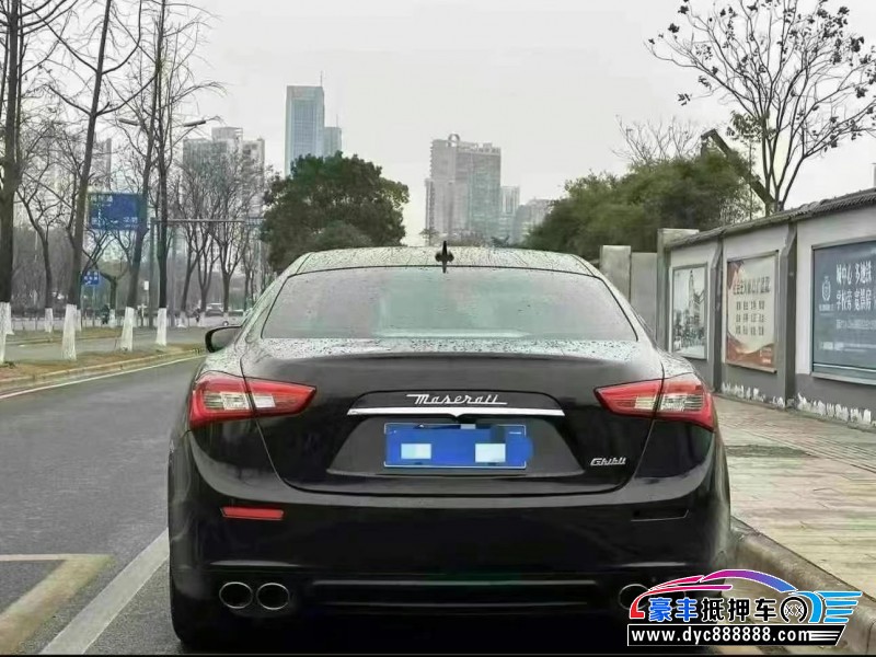 17年玛莎拉蒂Ghibli轿车抵押车出售