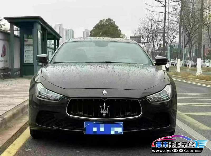 17年玛莎拉蒂Ghibli轿车抵押车出售