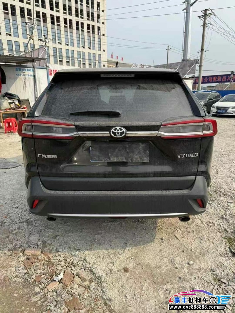 21年丰田威兰达轿车抵押车出售