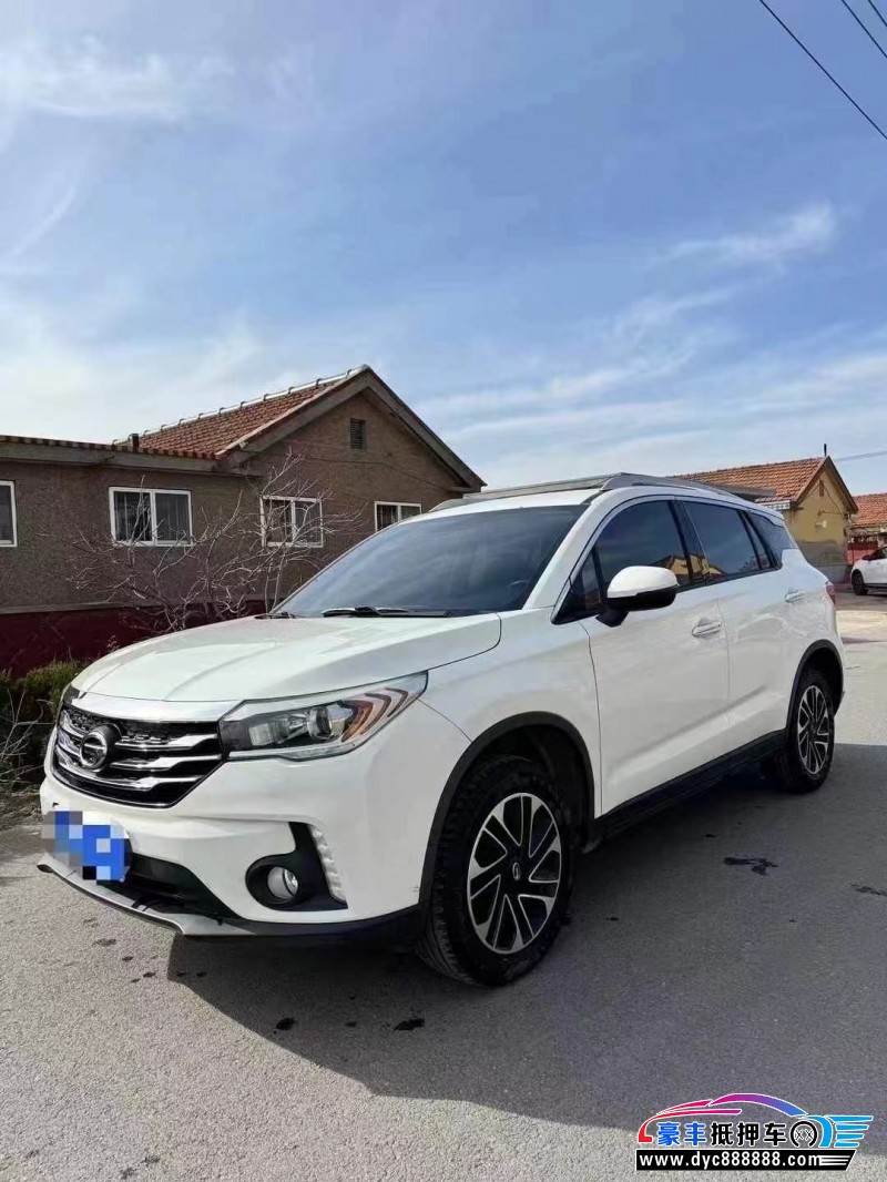 17年传祺GS4轿车抵押车出售