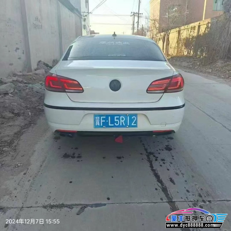 16年大众CC轿车抵押车出售