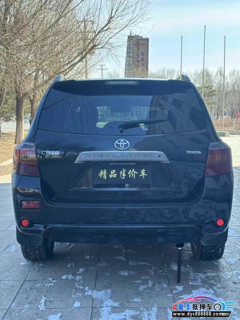 10年丰田汉兰达轿车抵押车出售