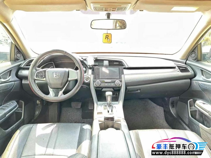 19年本田思域轿车抵押车出售
