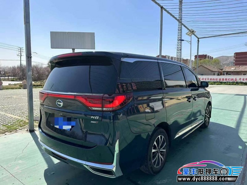 22年传祺M8轿车抵押车出售