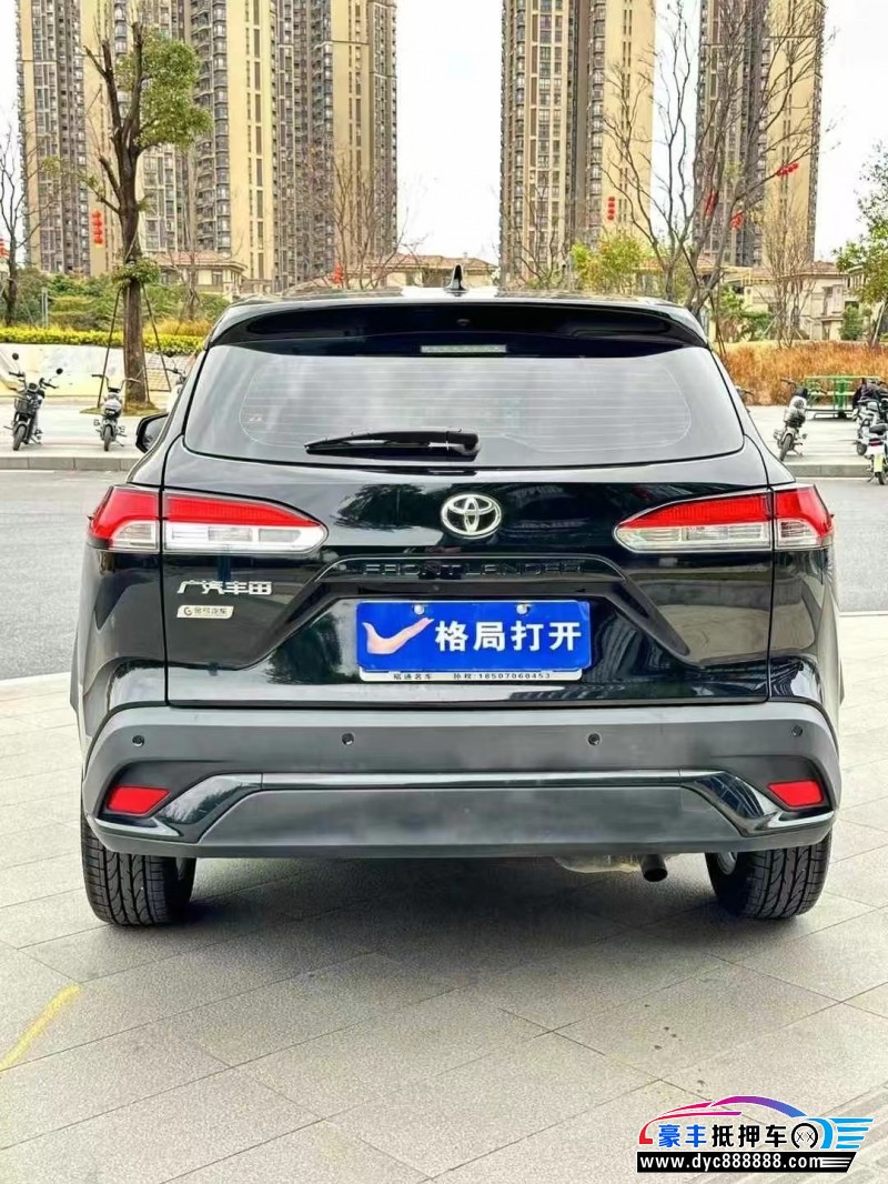 23年丰田锋兰达轿车抵押车出售