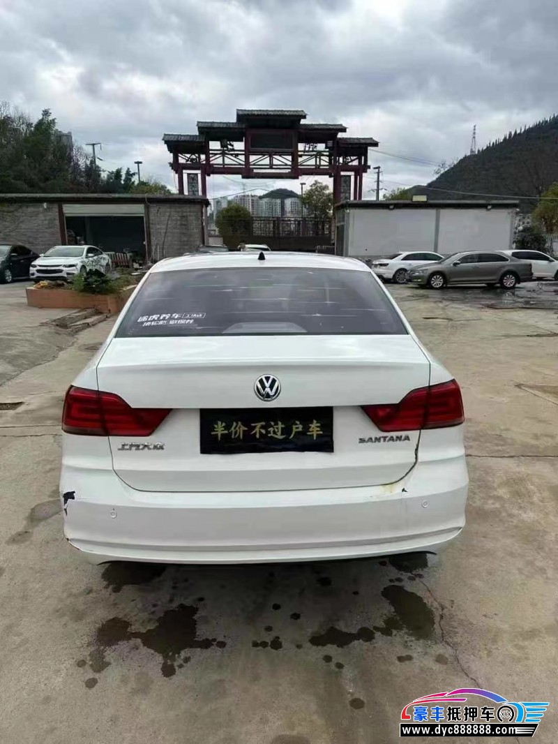 19年大众桑塔纳轿车抵押车出售