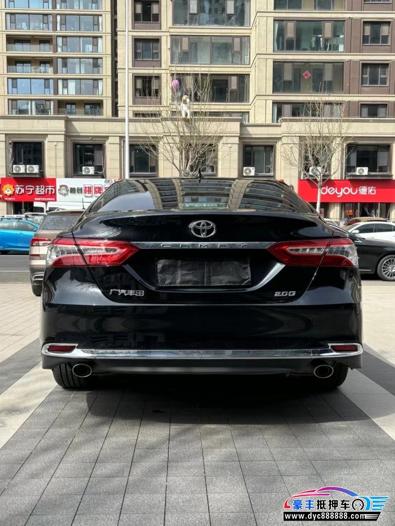 23年丰田凯美瑞轿车抵押车出售