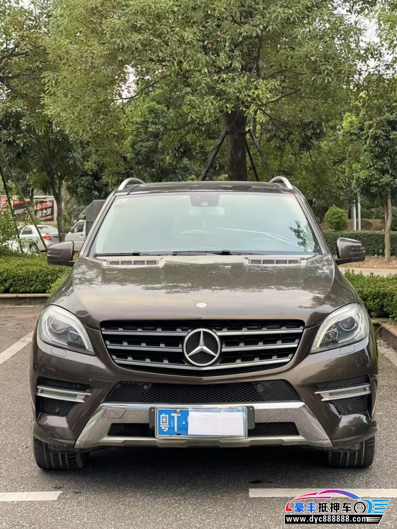 15年奔驰ML轿车抵押车出售