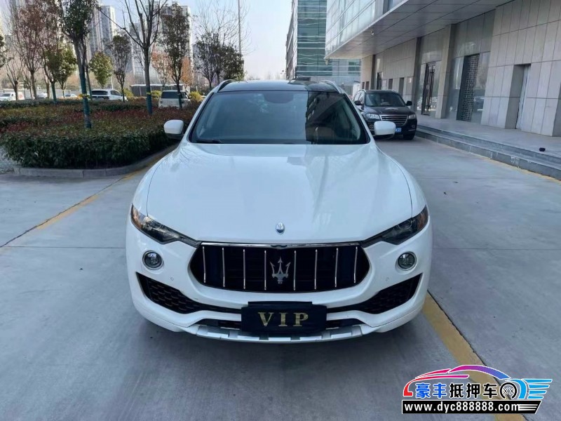 18年玛莎拉蒂莱万特轿车抵押车出售