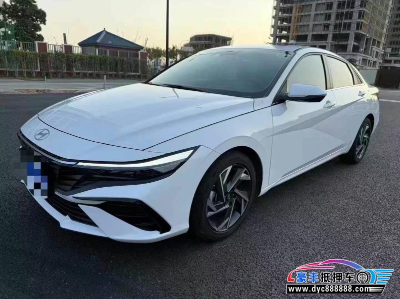 23年现代伊兰特轿车抵押车出售