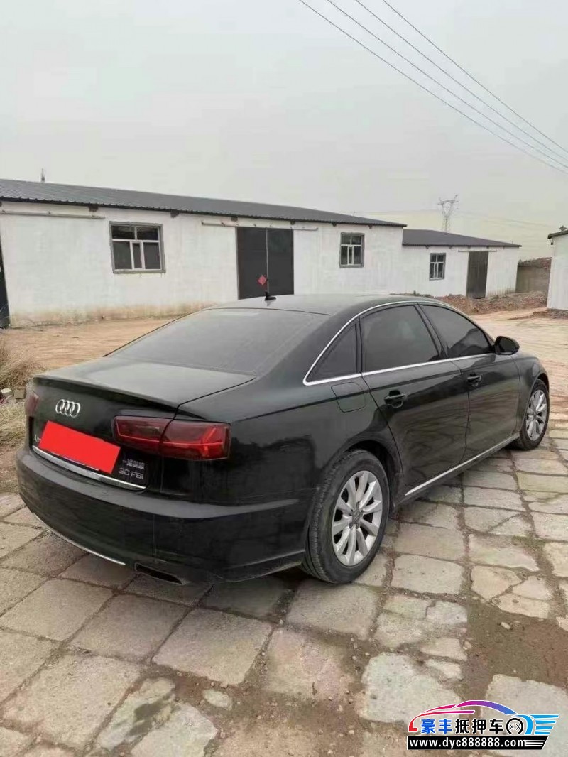 18年奥迪A6轿车抵押车出售
